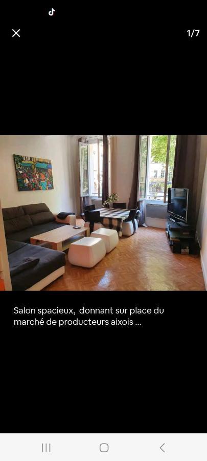 Bel Appartement , Plein Coeur D'Aix-En-Provence Exteriör bild